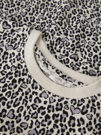 NAME IT Bluse Velda Pumice Stone Leopard